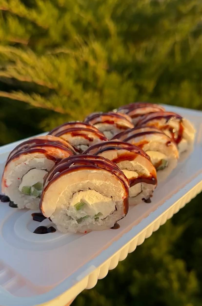 Філадельфія з креветкою (8 шт)